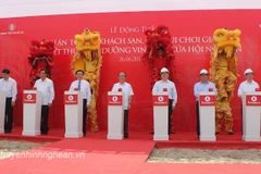 Vingroup : mise en chantier des zones de villégiature de luxe à Nghe An et Ha Tinh
