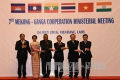 La 7e conférence ministérielle de la Coopération Mékong-Gange à Vientiane