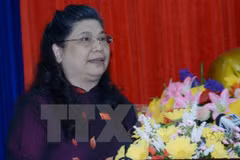 La vice-présidente de l'AN, Tong Thi Phong en visite au Royaume-Uni