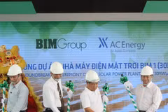 Mise en chantier de la première centrale photovoltaïque à Ninh Thuan 
