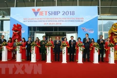 L’exposition Vietship 2018 attire de nombreuses entreprises internationales 