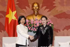 La présidente de l’A​N reçoit Mme l’ambassadeur du Canada au Vietnam