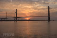 Inauguration du pont Cao Lanh