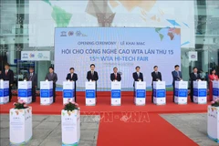 Ouverture du salon des hautes technologies de la WTA à Binh Duong