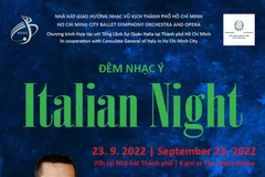 Rendez-vous à la soirée d'opéra et de musique classique "Italian Night" à Ho Chi Minh-Ville