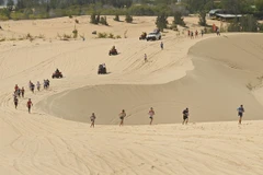 Beauté époustouflante des célèbres dunes de sable de la province de Binh Thuan