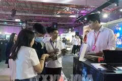 Ouverture de l'exposition Blockchain Global Day 2022 à Ho Chi Minh-Ville