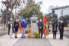 Fête nationale: L'ambassade du Vietnam au Chili rend hommage au Président Ho Chi Minh