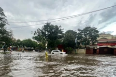 Pluies record à Hanoï: risques de grêle et d'inondations
