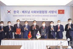 Signature d'un accord de couverture sociale entre le Vietnam et la République de Corée