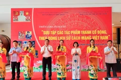 Quang Ninh: Des peintures de propagande présentées au public