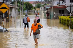 Malaisie: Kuala Lumpur touchée par de graves inondations