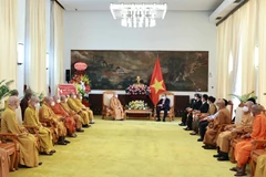 Vesak : le président Nguyen Xuan Phuc reçoit une délégation de l'EBV