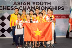 Le Vietnam termine premier aux Championnats d'Asie d'échecs de la Jeunesse 2022