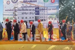 Mise en chantier du siège du Département de promotion des PME du Laos avec l'aide vietnamienne