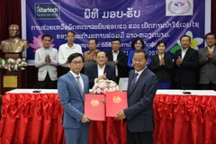 Inauguration du site Web du Comité de coopération Laos-Vietnam