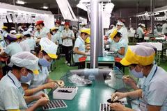 Long An: l'indice de production industrielle en hausse de 7,5% en 6 mois 