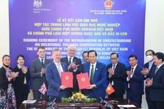 Le Vietnam et le Royaume-Uni coopèrent dans la formation professionnelle