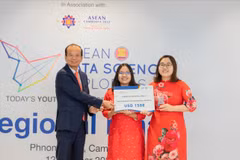 Science des données: Deux étudiantes vietnamiennes gagnent le premier prix d'un concours de l’ASEAN