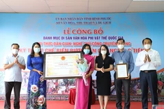 Technique de fabrication de "rượu cần" du peuple S'Tieng reconnue comme patrimoine national