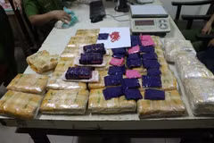 Plus de 20 kg de drogue ont été saisis. Photo: VNA