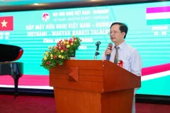 Le président de l'Association d'amitié Vietnam-Hongrie Vu Hoang Linh. Photo: thoidai.com.vn