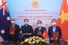 La 3e réunion annuelle des ministres des Affaires étrangères Vietnam-Australie