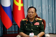 Le général Chansamone Chanyalath, vice-Premier ministre lao et ministre de la Défense. Photo : VNA