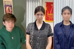 D’autres personnes arrêtées dans l'affaire du trafic et du transport de drogue de la France au Vietnam. Photo : VNA