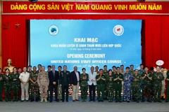 Ouverture d'une formation des officiers d'état-major de l’ONU