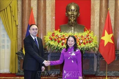 L'ambassadeur arménien Suren Baghdasaryan. Photo : VNA