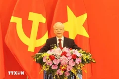 Le secrétaire général du Parti Nguyen Phu Trong. Photo : VNA