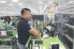 Au cours des quatre premiers mois de 2024, l’indice de production industrielle du Vietnam a augmenté de 6% sur un an. Photo : VNA/CVN 
