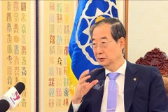 Le Premier ministre sud-coréen Han Duck-soo. Photo : VNA