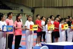 Ouverture du Championnat d'Asie de taekwondo élargi à Ho Chi Minh-Ville