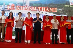 Ha Tinh : Inauguration de la plus grande usine de panneaux de fibres de bois au Centre