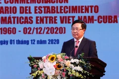 Meeting en l’honneur du 60e anniversaire des relations diplomatiques Vietnam-Cuba