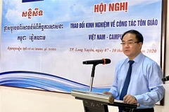 Le Vietnam et le Cambodge partagent des expériences en matière de travail religieux