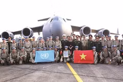 Casques bleus vietnamiens : mission accomplie malgré le COVID-19