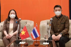 La vice-présidente Vo Thi Anh Xuan en visite dans la province thaïlandaise d'Udon Thani