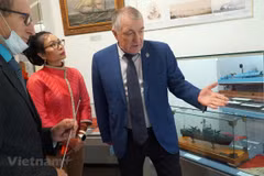 Ouverture de l'exposition « Cam Ranh : coopération militaire Vietnam-Russie » à Saint-Pétersbourg