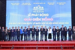 Lancement du premier prix national de la presse sur l’Assemblée nationale et des conseils populaires