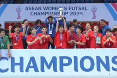 Le Vietnam triomphe au Championnat de futsal féminin de l'ASEAN 2024. Photo: VNA
