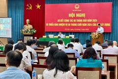 Conférence du ministère de la Construction. Photo: daibieunhandan.vn