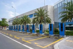 Des bornes de recharge de VinFast. Photo: VinFast