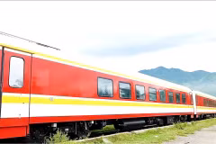 De nouveaux trains de la ligne Saigon-Nha Trang. Photo: thanhnien.vn