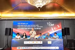 Conférence de presse sur le 4e forum national « Culture et entreprises ». Photo: VNA