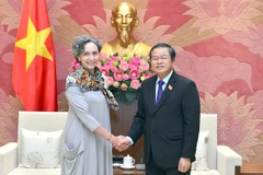 Le vice-président de l'Assemblée nationale Do Ba Ty reçoit l'ambassadrice du Mexique au Vietnam