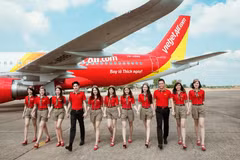 Vietjet enregistre un chiffre d’affaires de 52.400 milliards de dôngs en 2018