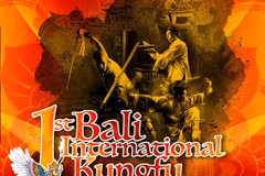 Ouverture de la première édition des Championnats internationaux de Kung-fu de Bali